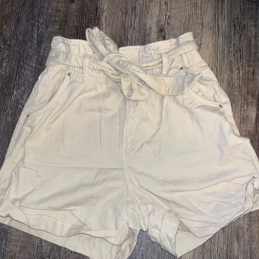 Paperbag High Waisted Shorts